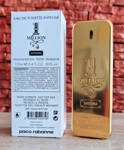 1 Million Lucky Eau de Toilette for Men – Long Lasting Fresh Woody Fragrance Spray – 100ml (3.4 fl oz)
