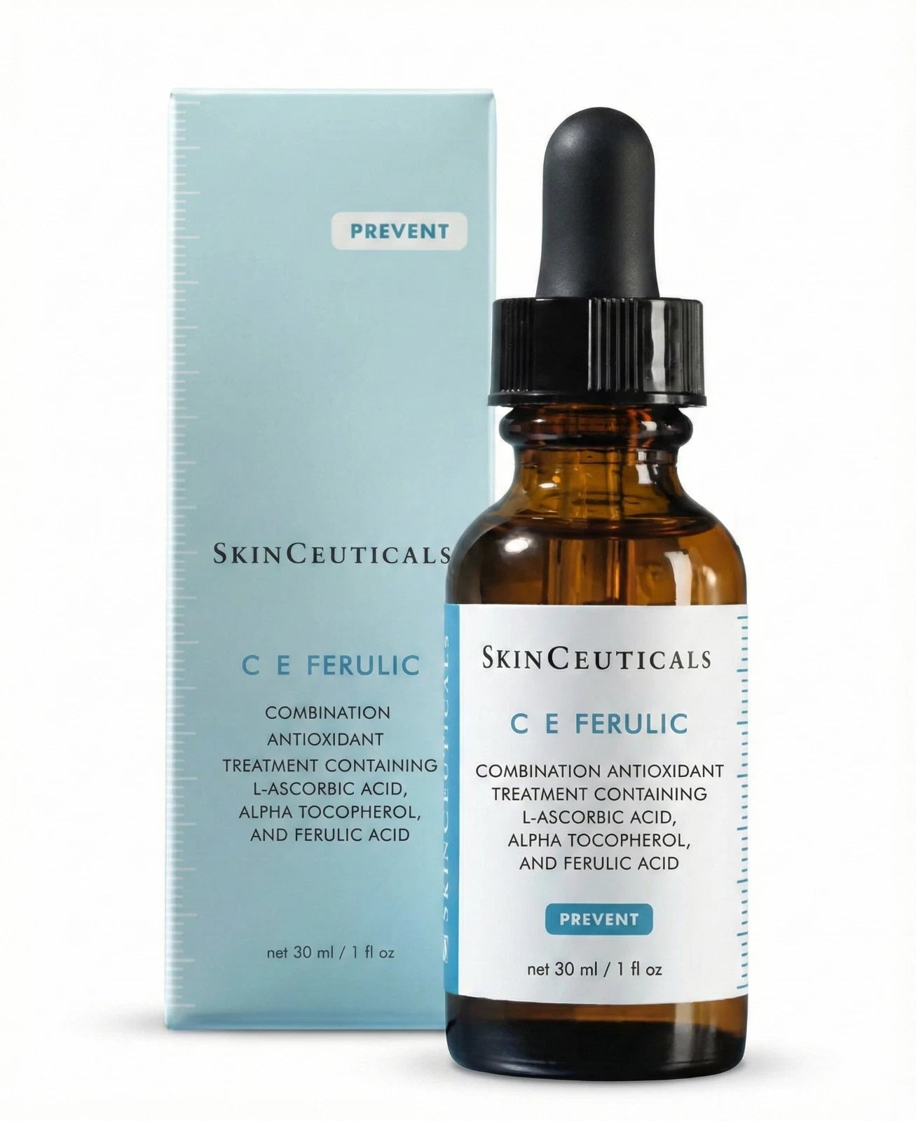 SkinCeuticals C E Ferulic Antioxidant Vitamin C Serum 30ml (1 fl oz) – Brightening & Anti-Aging Face Serum