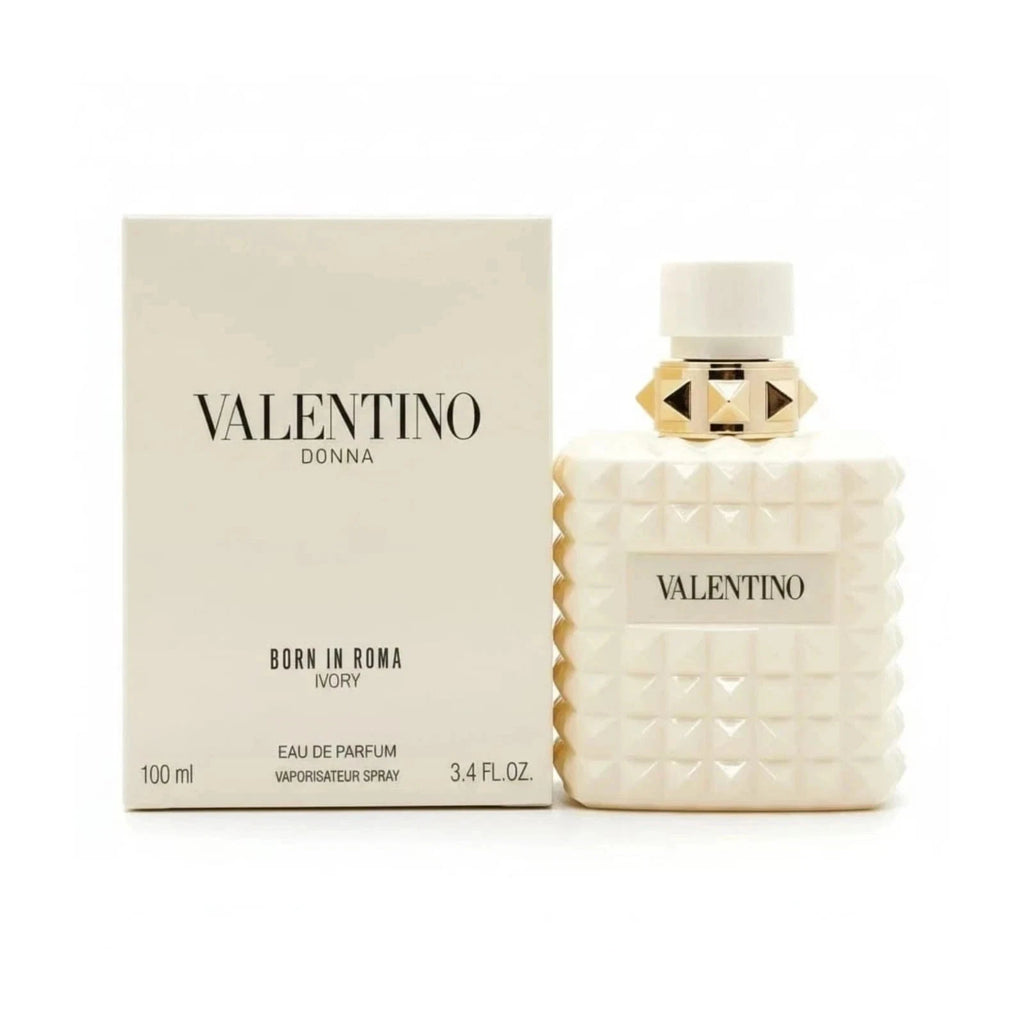 Valentino Donna Born In Roma Ivory Eau de Parfum Spray for Women – 3.4 oz / 100ml | New in Box