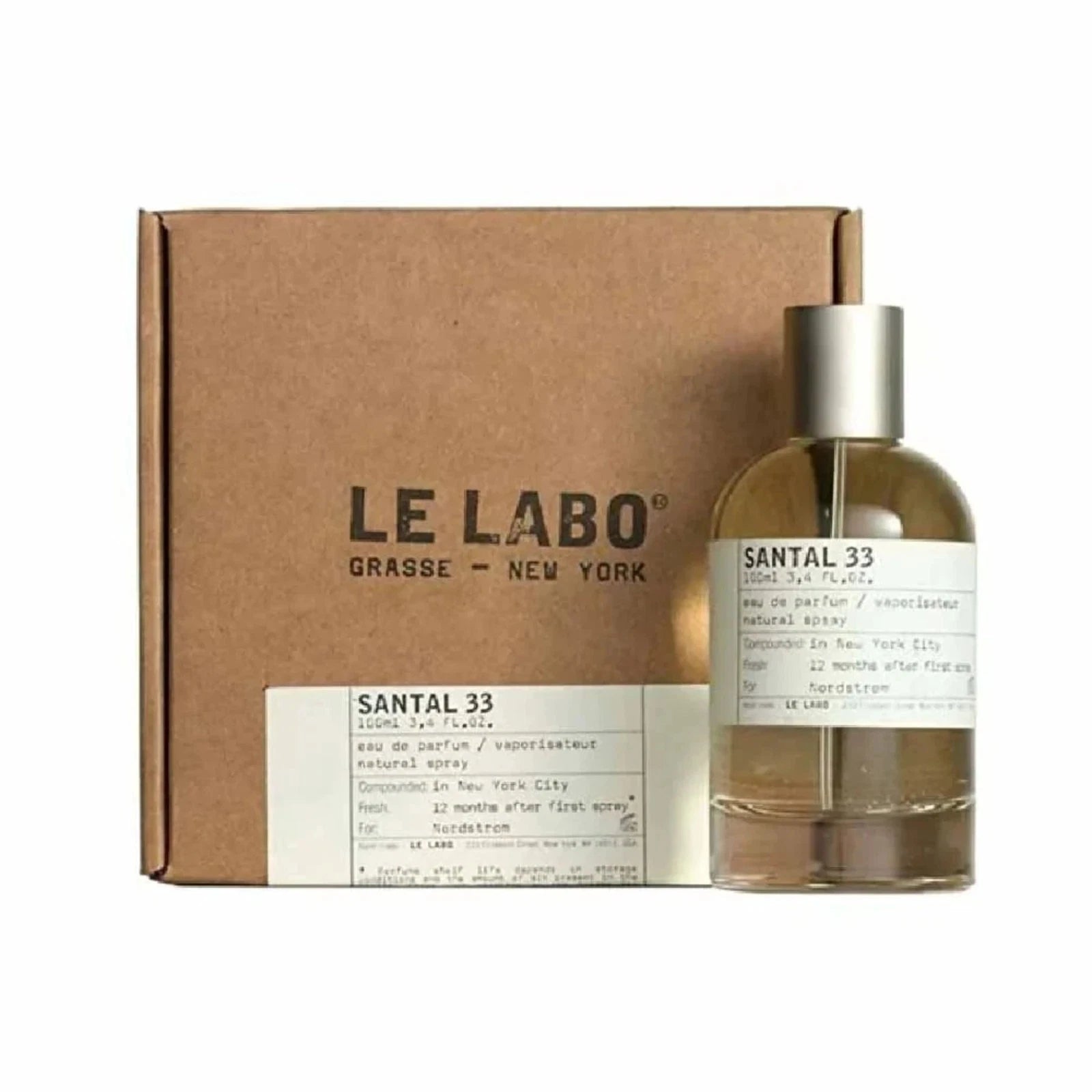 Le Labo Santal 33 3.4 Oz / 100 ML Unisex Eau de Parfum spray New In Box