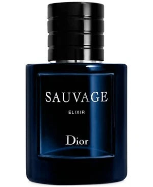Christian Dior Sauvage Elixir Men's Parfum Spray 2 oz / 60ml – Spicy Woody Long-Lasting Fragrance
